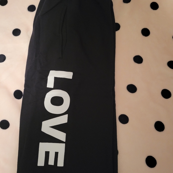 VS PINK CAMPUS PANTS ORIGINALS BLACK - Picture 8 of 9